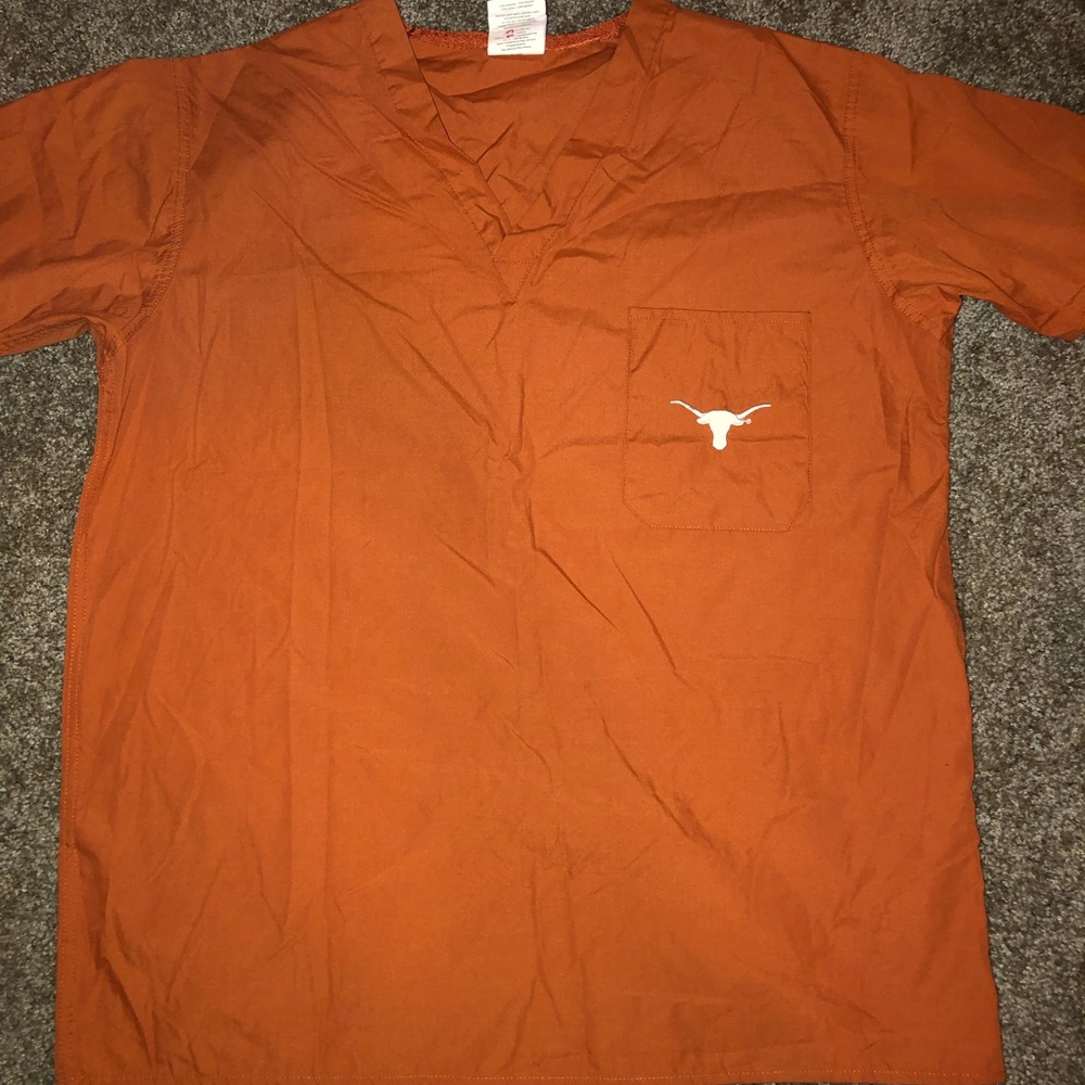 Long horn college scrubs basically brand new